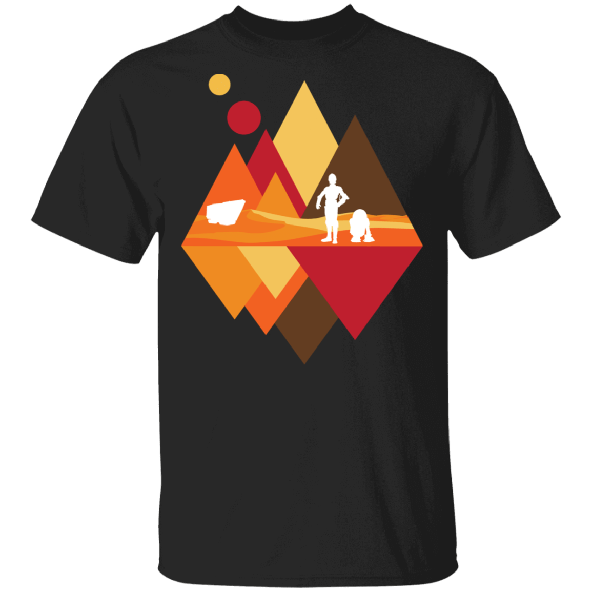 T-Shirts Black / S Desert View T-Shirt