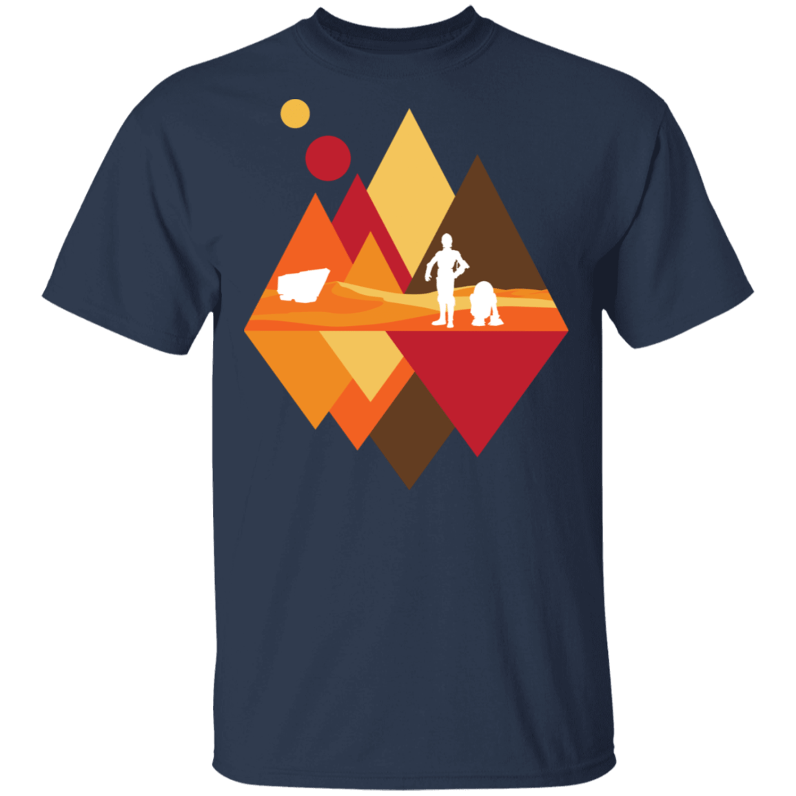 T-Shirts Navy / S Desert View T-Shirt