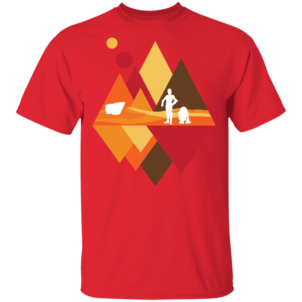 T-Shirts Red / S Desert View T-Shirt