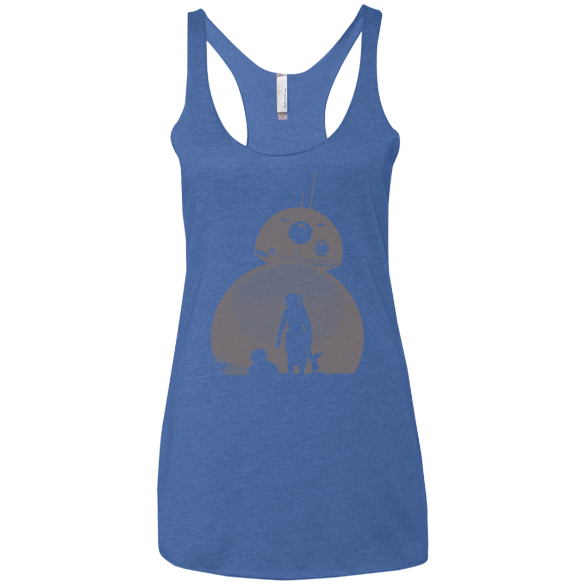 T-Shirts Vintage Royal / X-Small Desert Women's Triblend Racerback Tank