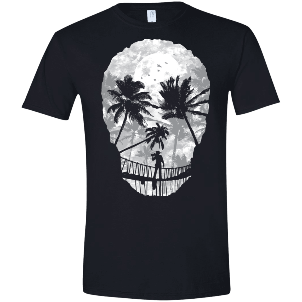 T-Shirts Black / X-Small Desolate Death Men's Semi-Fitted Softstyle