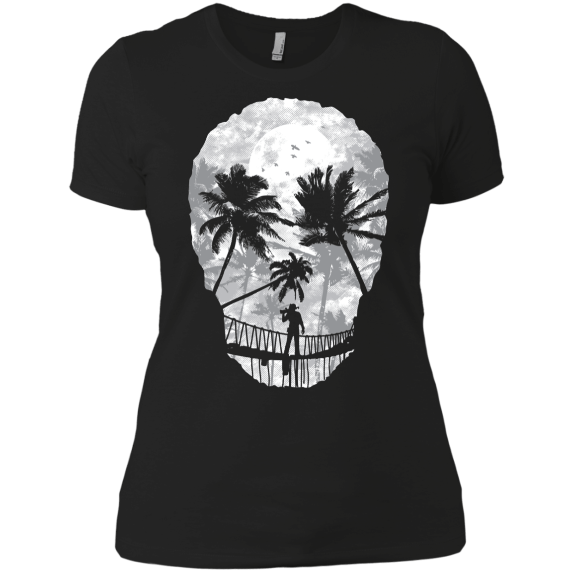 T-Shirts Black / X-Small Desolate Death Women's Premium T-Shirt