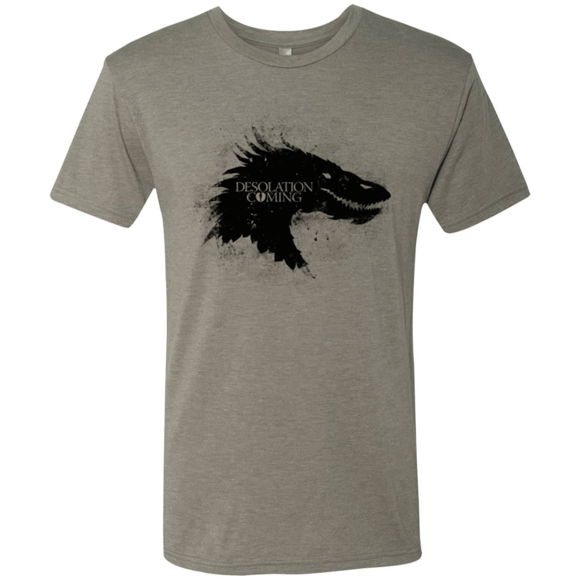 T-Shirts Venetian Grey / Small Desolation is Coming Men's Triblend T-Shirt