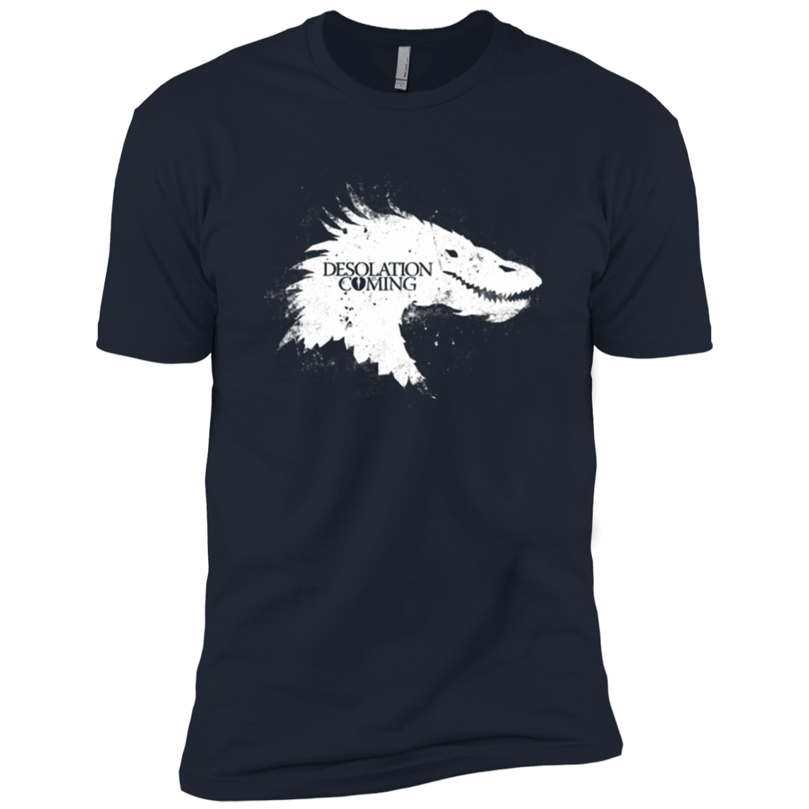 T-Shirts Midnight Navy / YXS Desolation is Coming white Boys Premium T-Shirt
