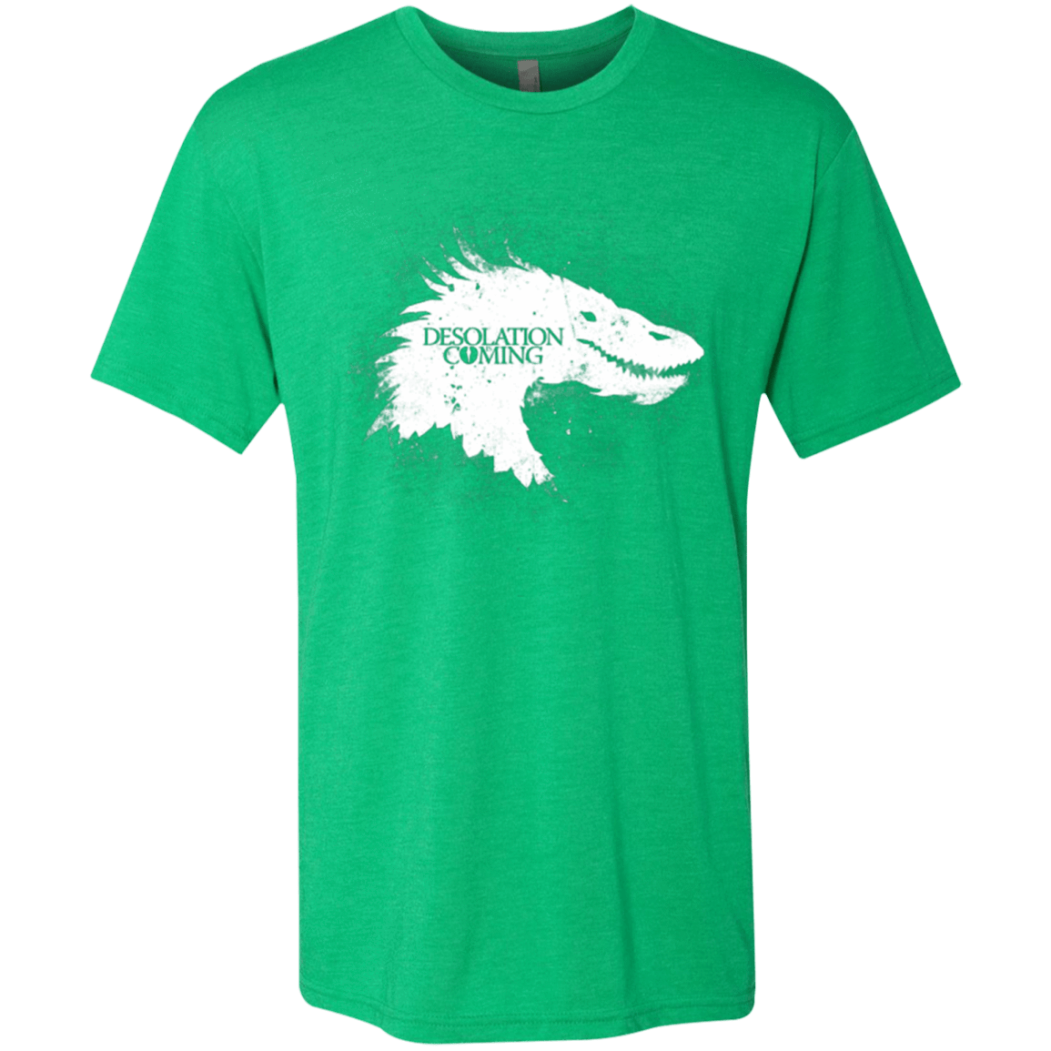 T-Shirts Envy / Small Desolation is Coming white Men's Triblend T-Shirt