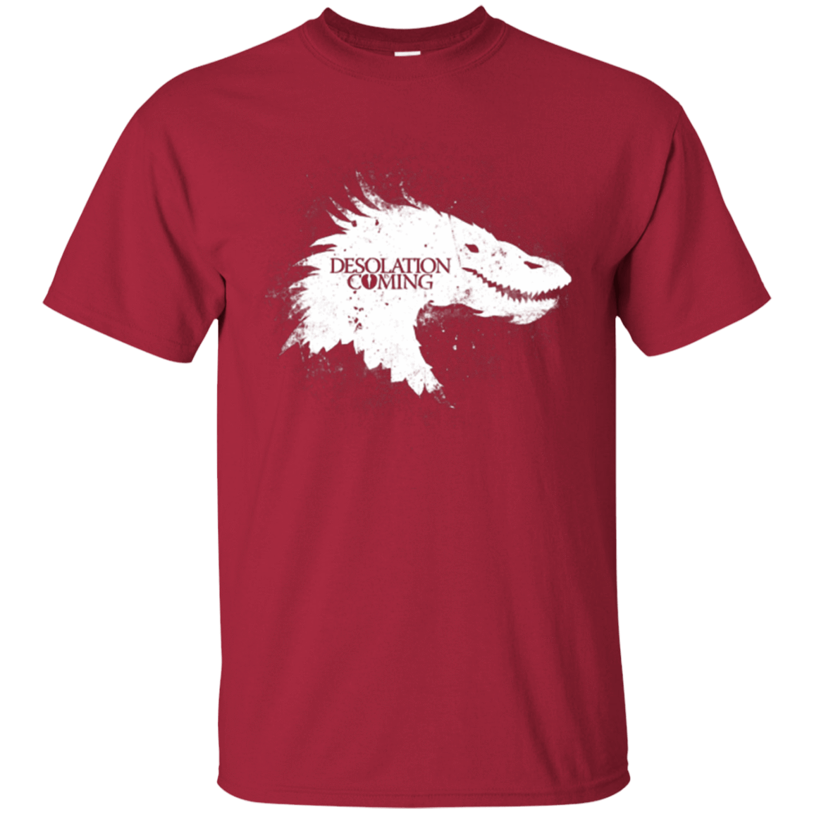 T-Shirts Cardinal / Small Desolation is Coming white T-Shirt