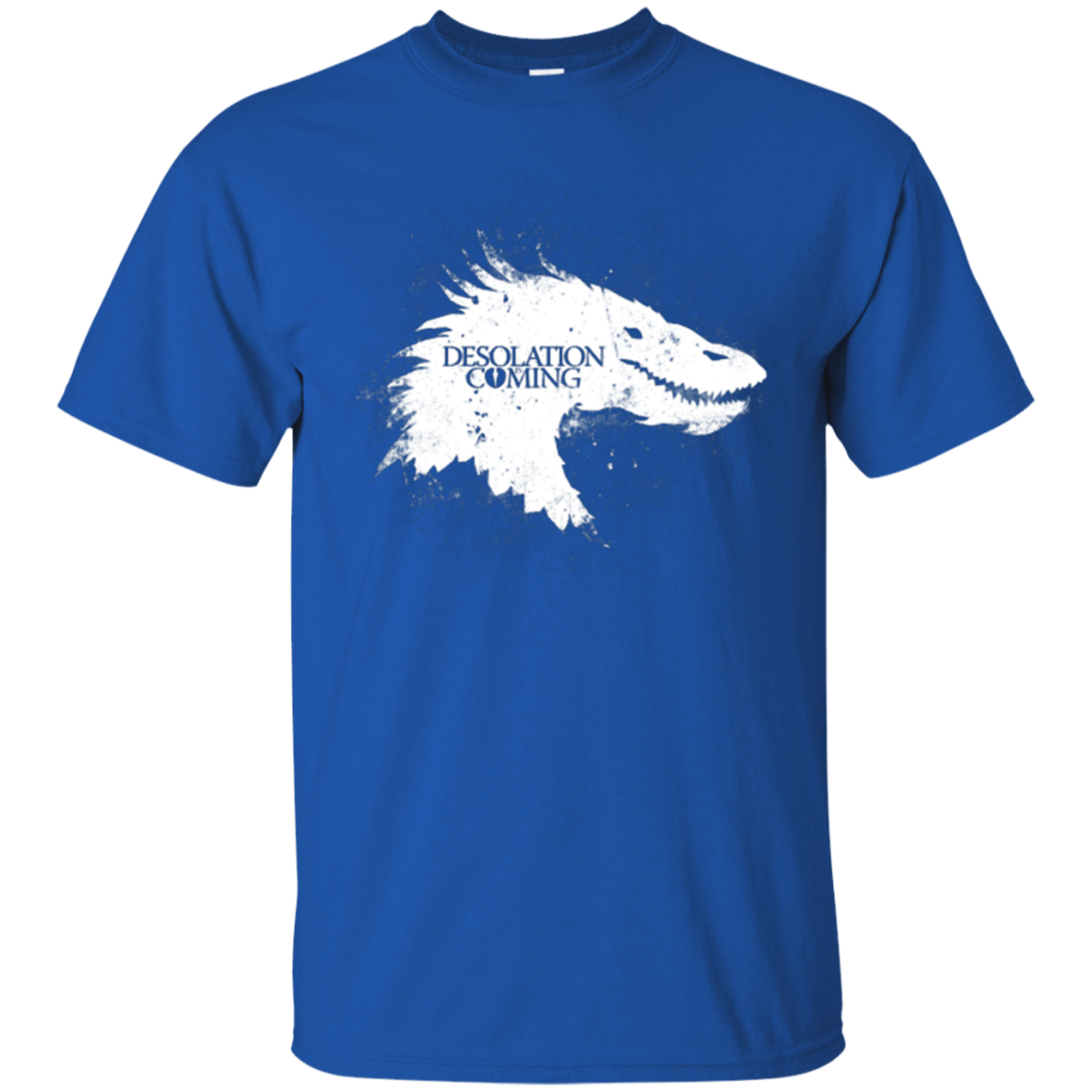 T-Shirts Royal / Small Desolation is Coming white T-Shirt