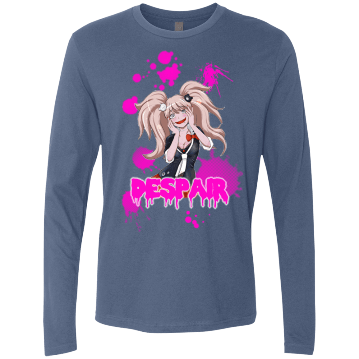 T-Shirts Indigo / Small Despair Men's Premium Long Sleeve