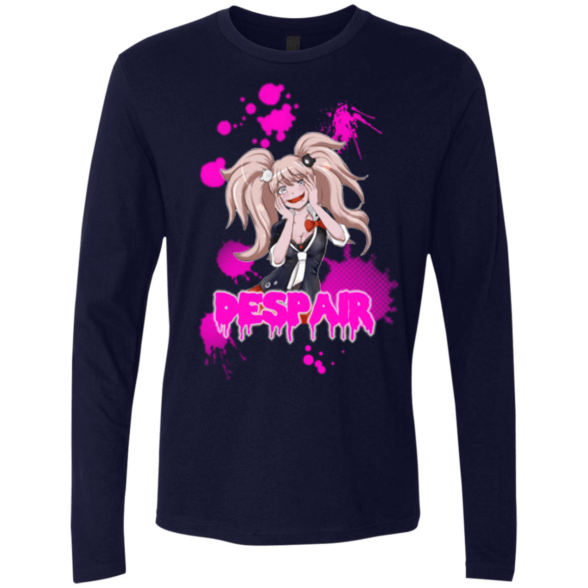 T-Shirts Midnight Navy / Small Despair Men's Premium Long Sleeve