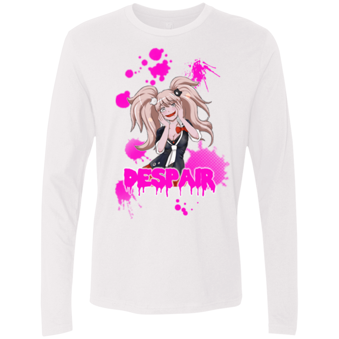 T-Shirts White / Small Despair Men's Premium Long Sleeve