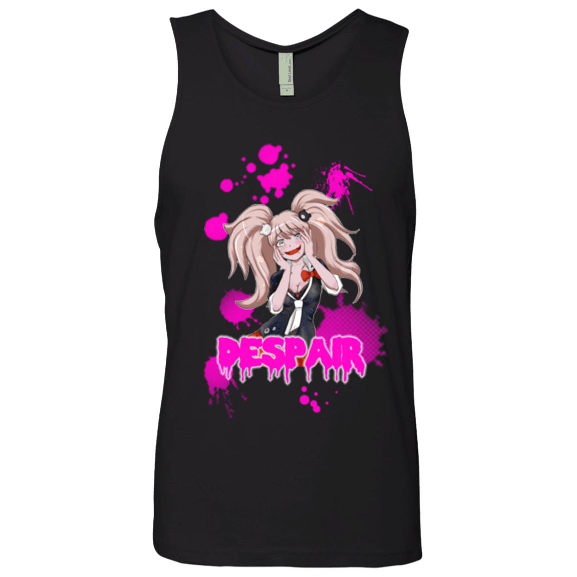 T-Shirts Black / Small Despair Men's Premium Tank Top