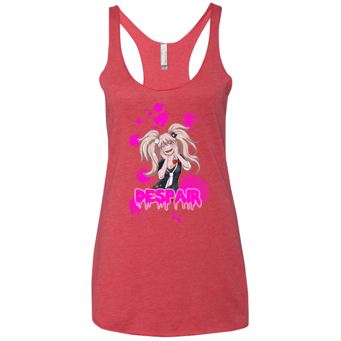 T-Shirts Vintage Red / X-Small Despair Women's Triblend Racerback Tank