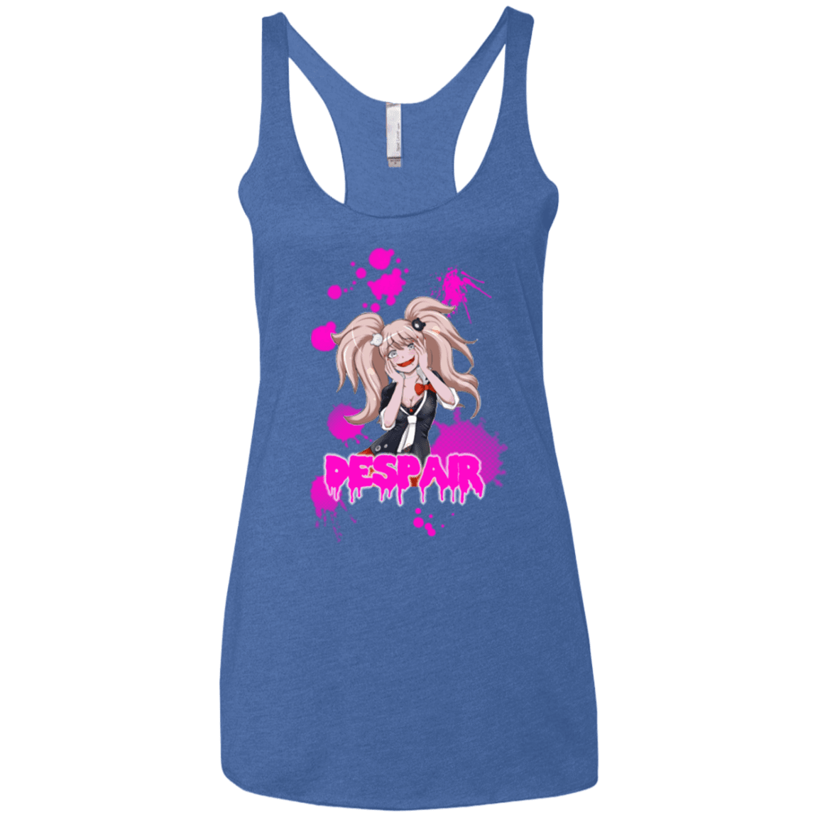 T-Shirts Vintage Royal / X-Small Despair Women's Triblend Racerback Tank