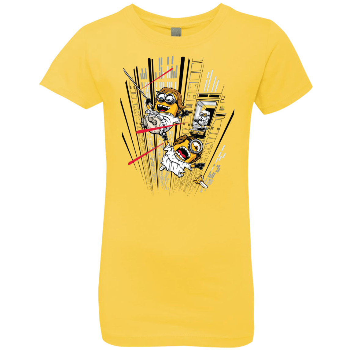 T-Shirts Vibrant Yellow / YXS Despicable Escape Girls Premium T-Shirt