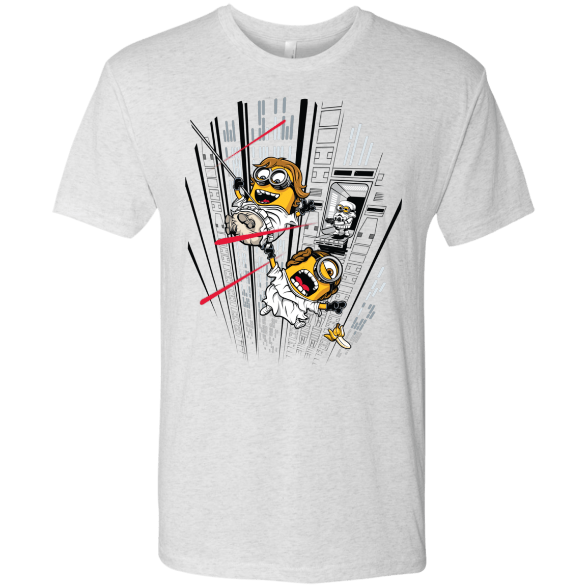 T-Shirts Heather White / Small Despicable Escape Men's Triblend T-Shirt