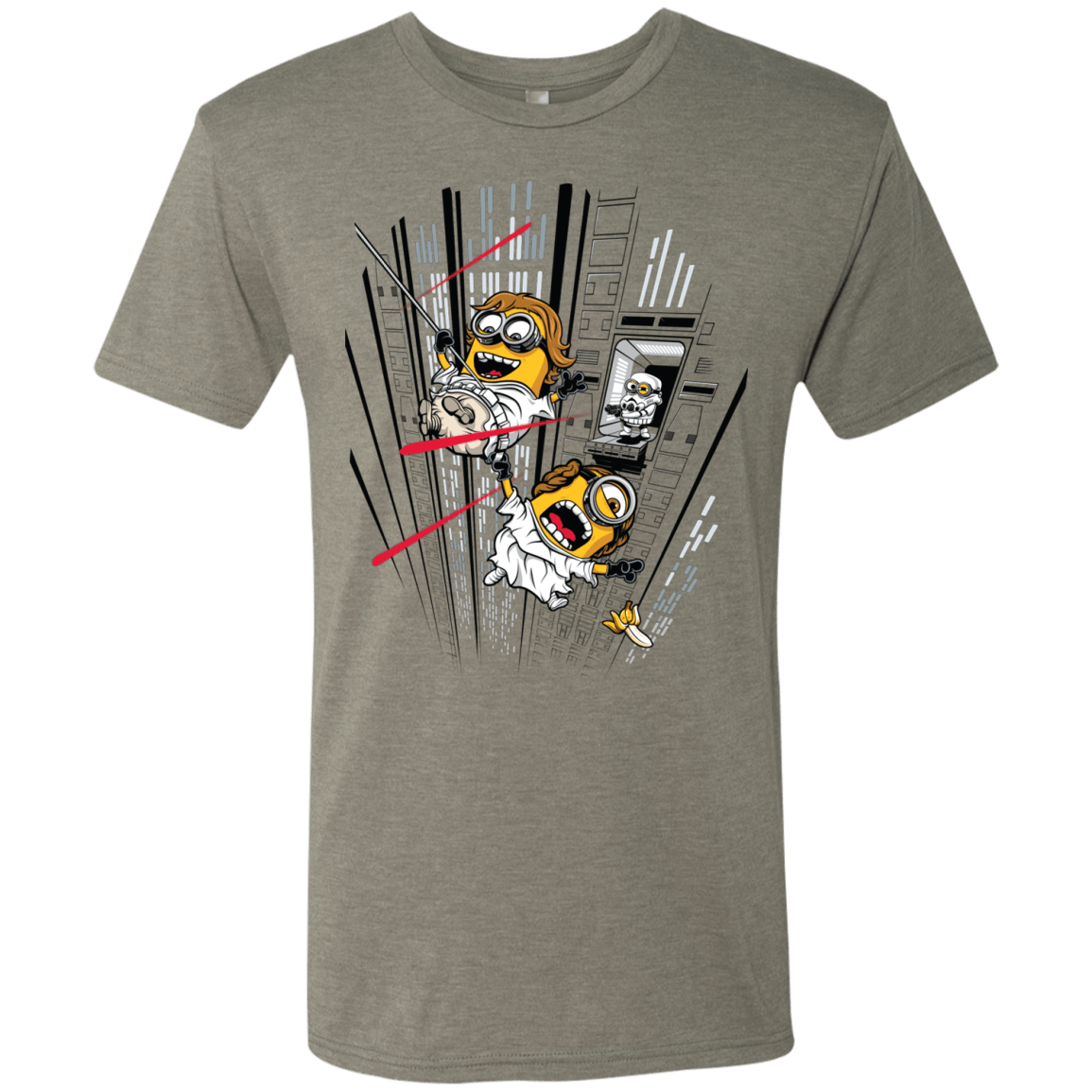 T-Shirts Venetian Grey / Small Despicable Escape Men's Triblend T-Shirt