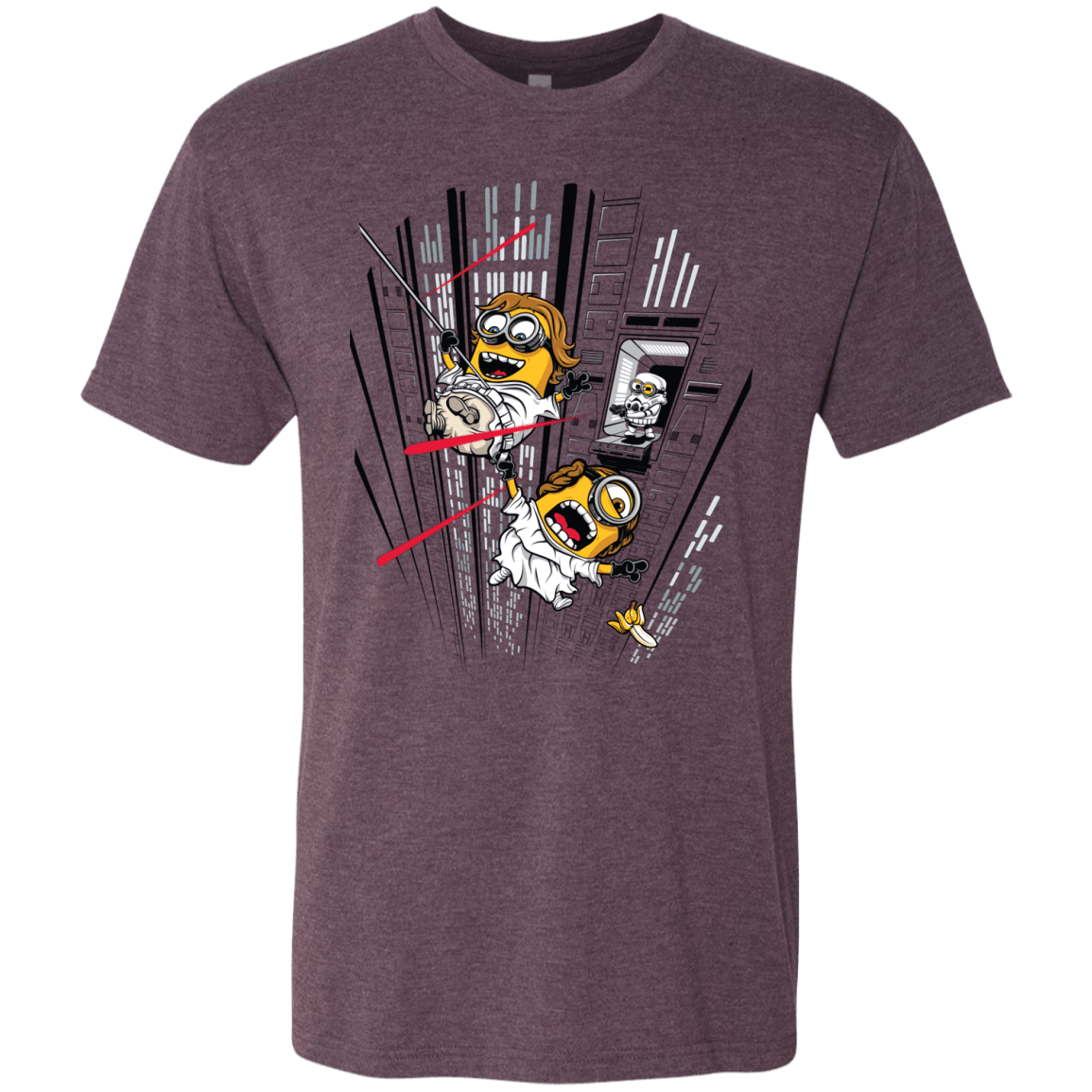 T-Shirts Vintage Purple / Small Despicable Escape Men's Triblend T-Shirt