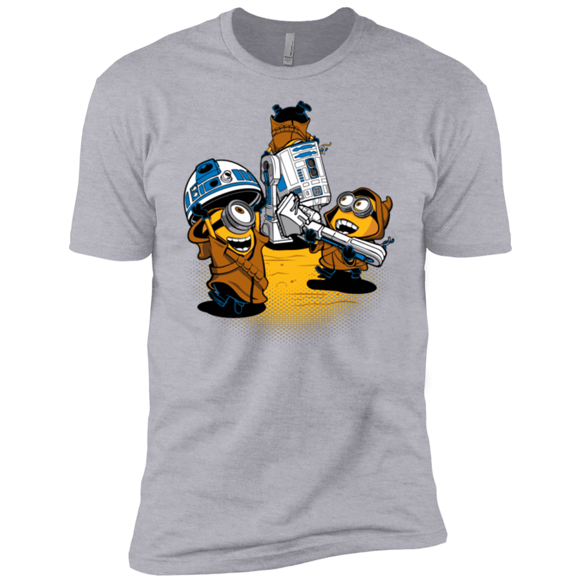 T-Shirts Heather Grey / YXS Despicable Jawas Boys Premium T-Shirt