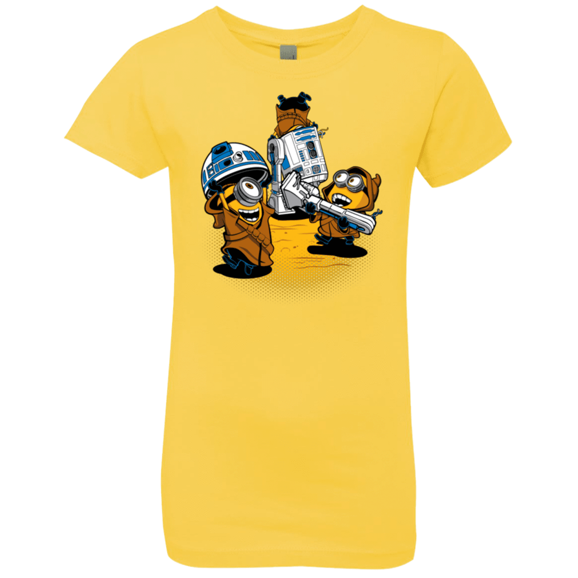 T-Shirts Vibrant Yellow / YXS Despicable Jawas Girls Premium T-Shirt