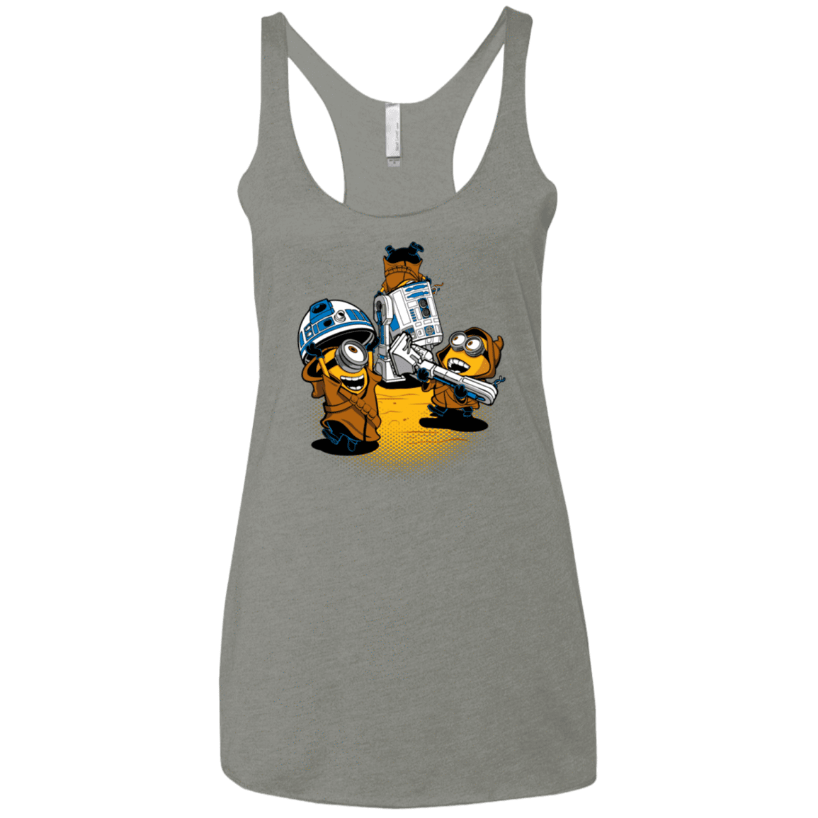 T-Shirts Venetian Grey / X-Small Despicable Jawas Women's Triblend Racerback Tank