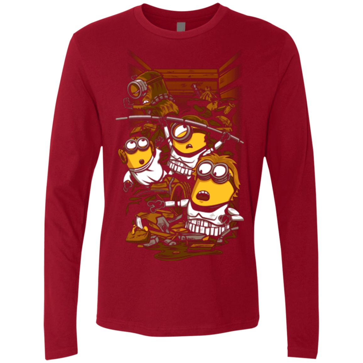 T-Shirts Cardinal / Small Despicable Rebels Men's Premium Long Sleeve
