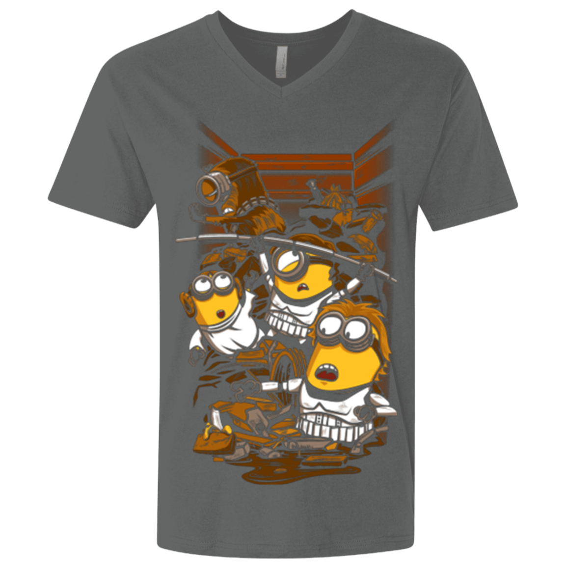 T-Shirts Heavy Metal / X-Small Despicable Rebels Men's Premium V-Neck