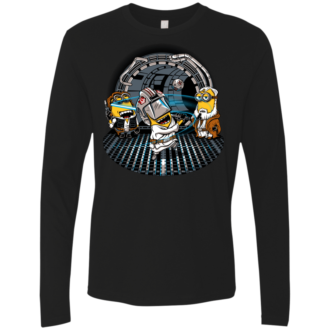 T-Shirts Black / Small Despicable Training Men's Premium Long Sleeve