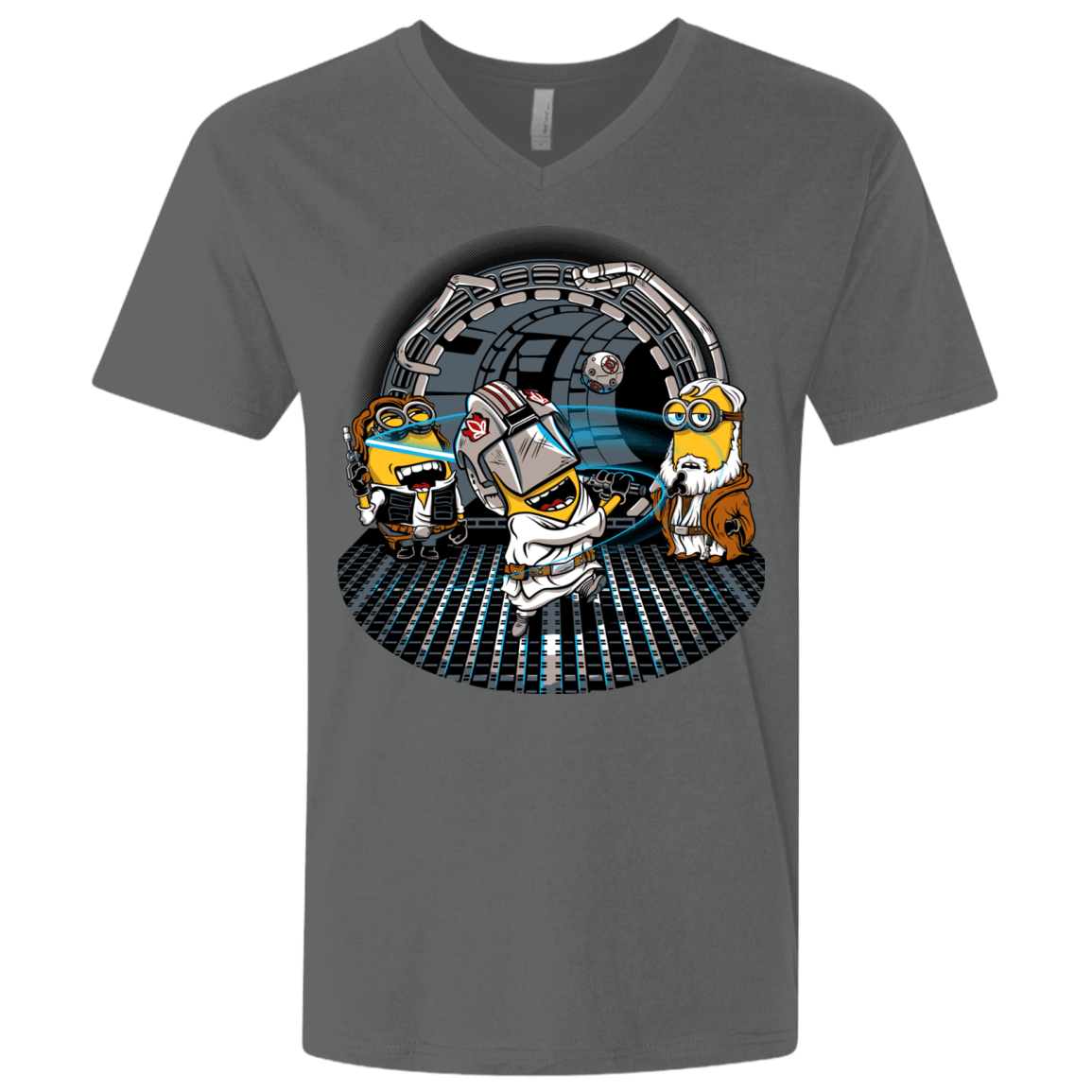 T-Shirts Heavy Metal / X-Small Despicable Training Men's Premium V-Neck