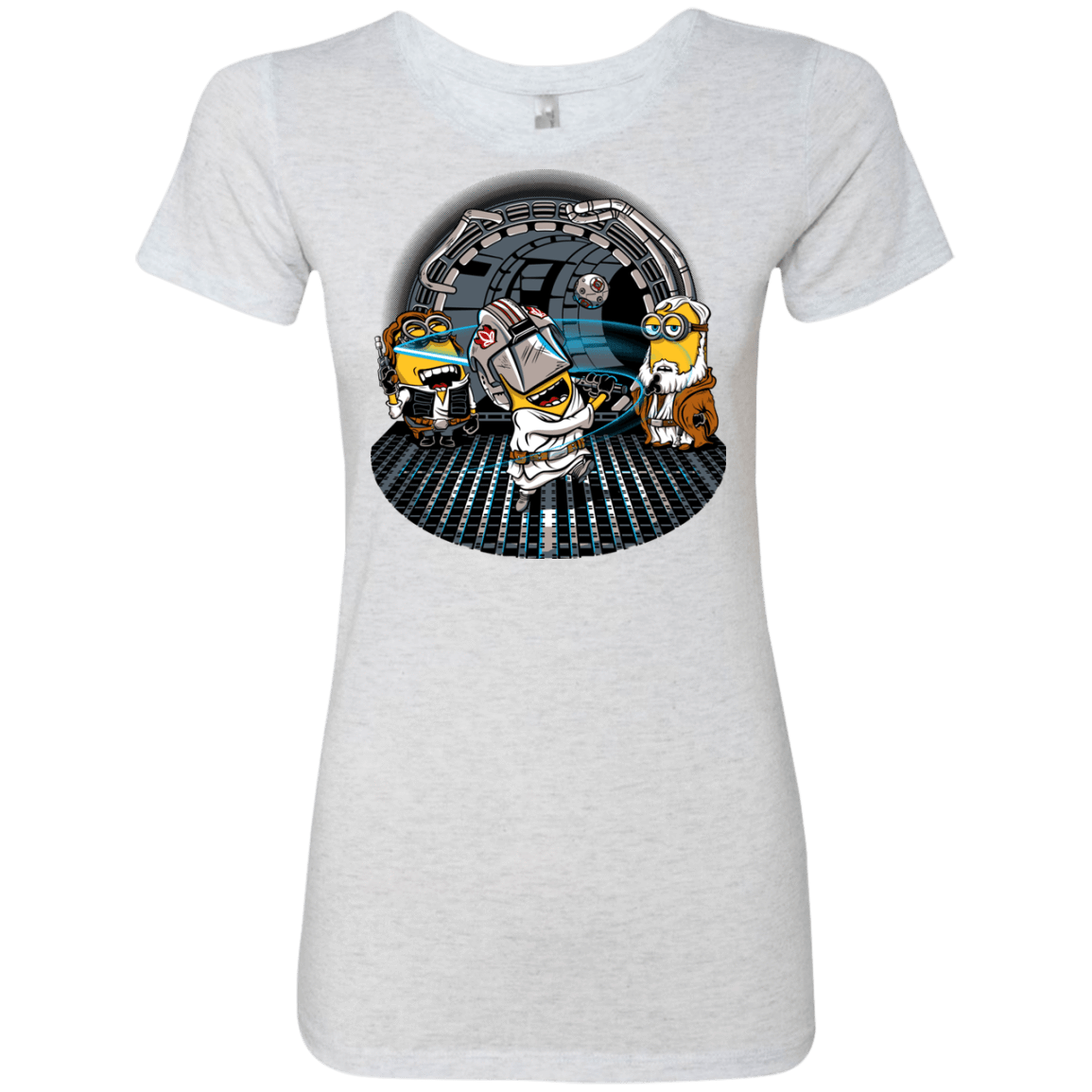 T-Shirts Heather White / Small Despicable Training Women's Triblend T-Shirt