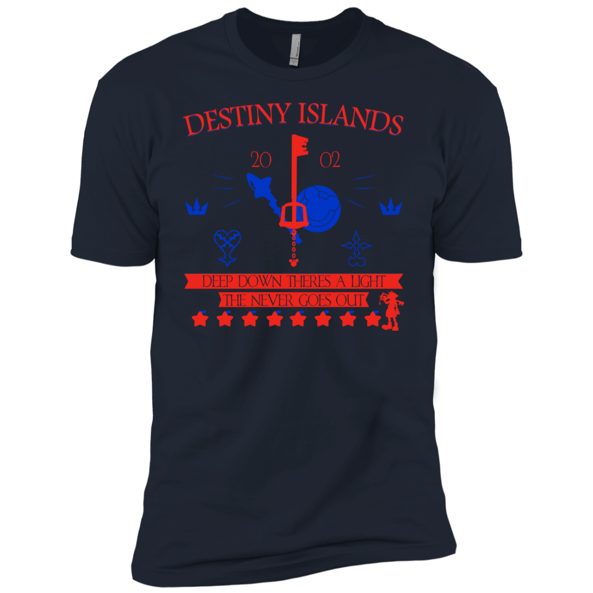 T-Shirts Midnight Navy / YXS Destiny Island Boys Premium T-Shirt
