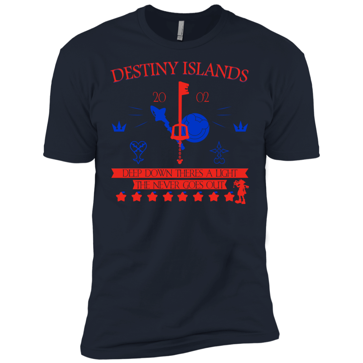 T-Shirts Midnight Navy / X-Small Destiny Island Men's Premium T-Shirt
