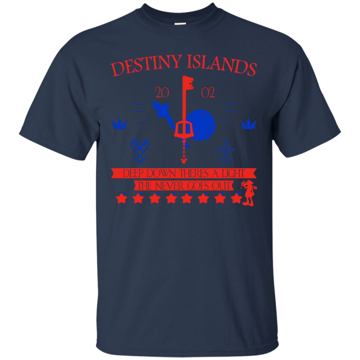 T-Shirts Navy / S Destiny Island T-Shirt