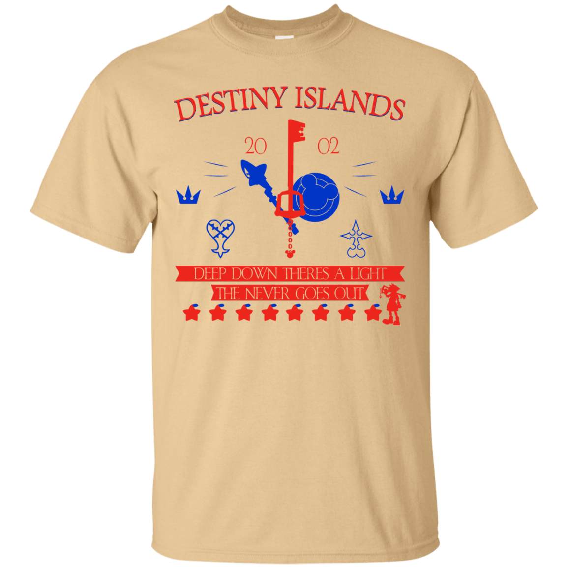 T-Shirts Vegas Gold / S Destiny Island T-Shirt
