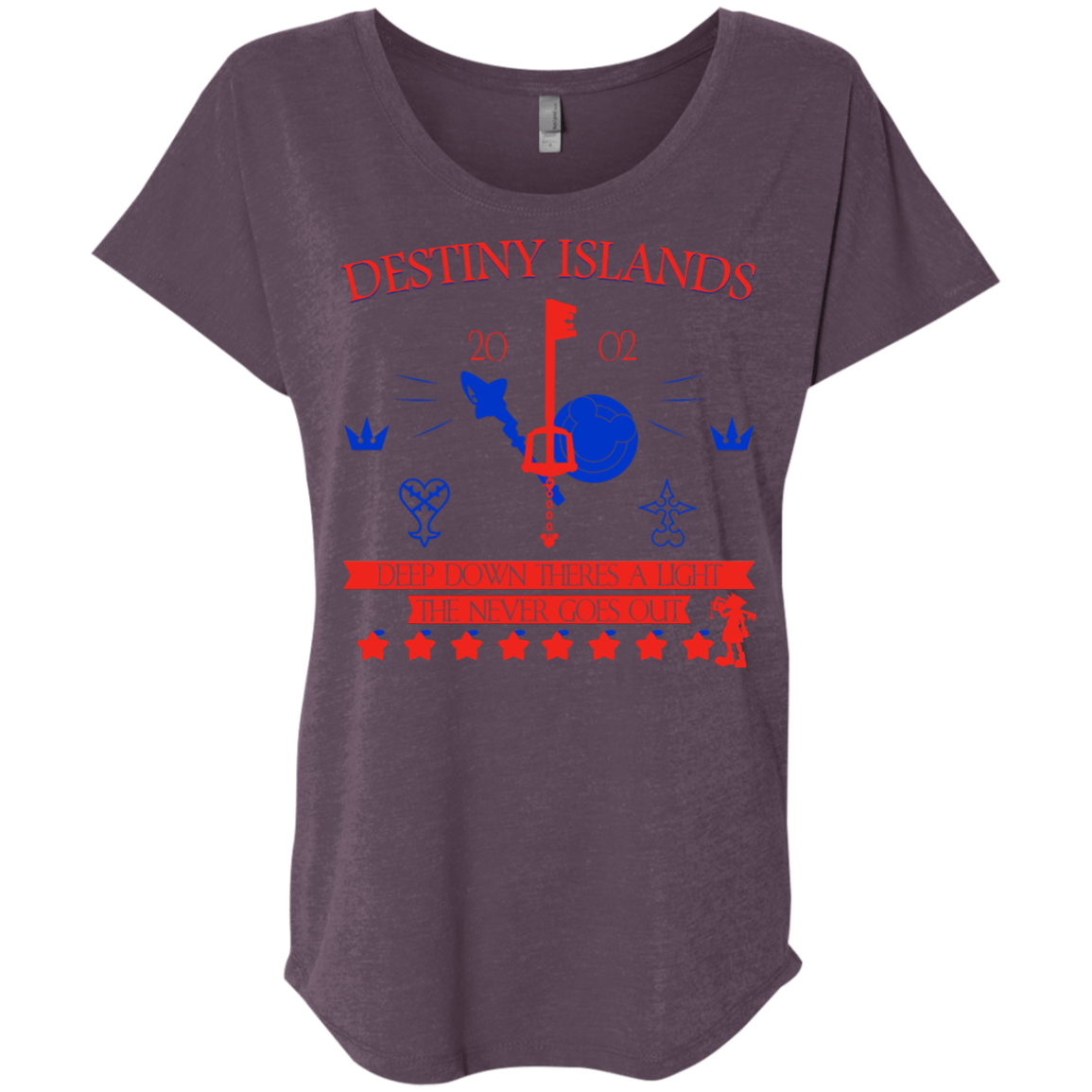 Destiny Island Triblend Dolman Sleeve