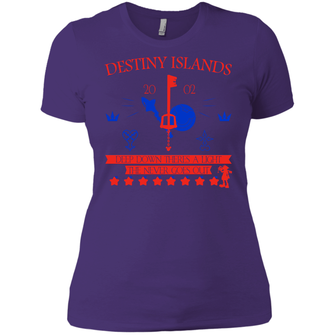 T-Shirts Purple Rush/ / X-Small Destiny Island Women's Premium T-Shirt