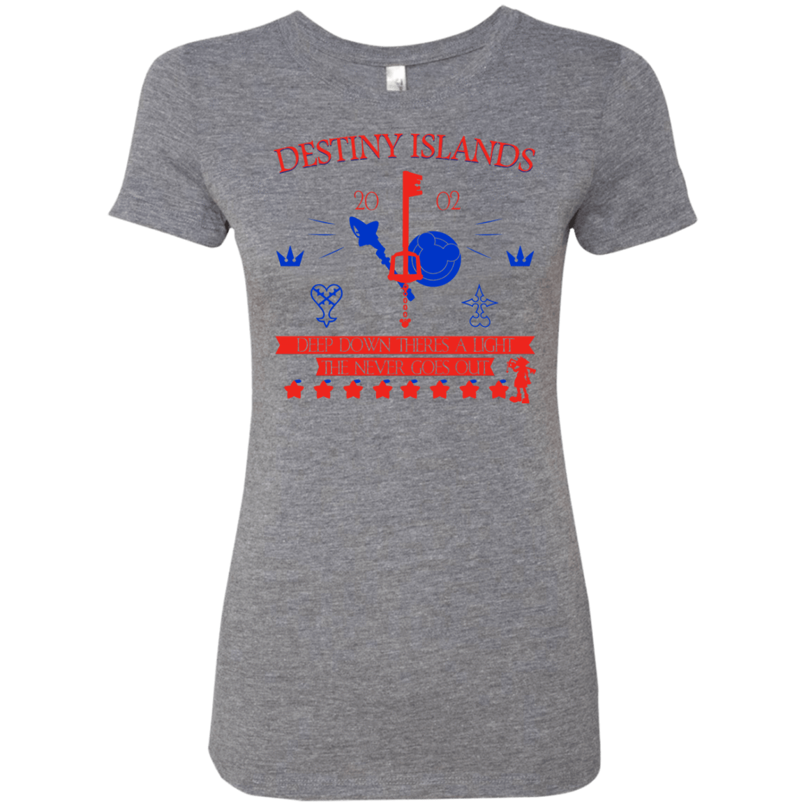 T-Shirts Premium Heather / S Destiny Island Women's Triblend T-Shirt