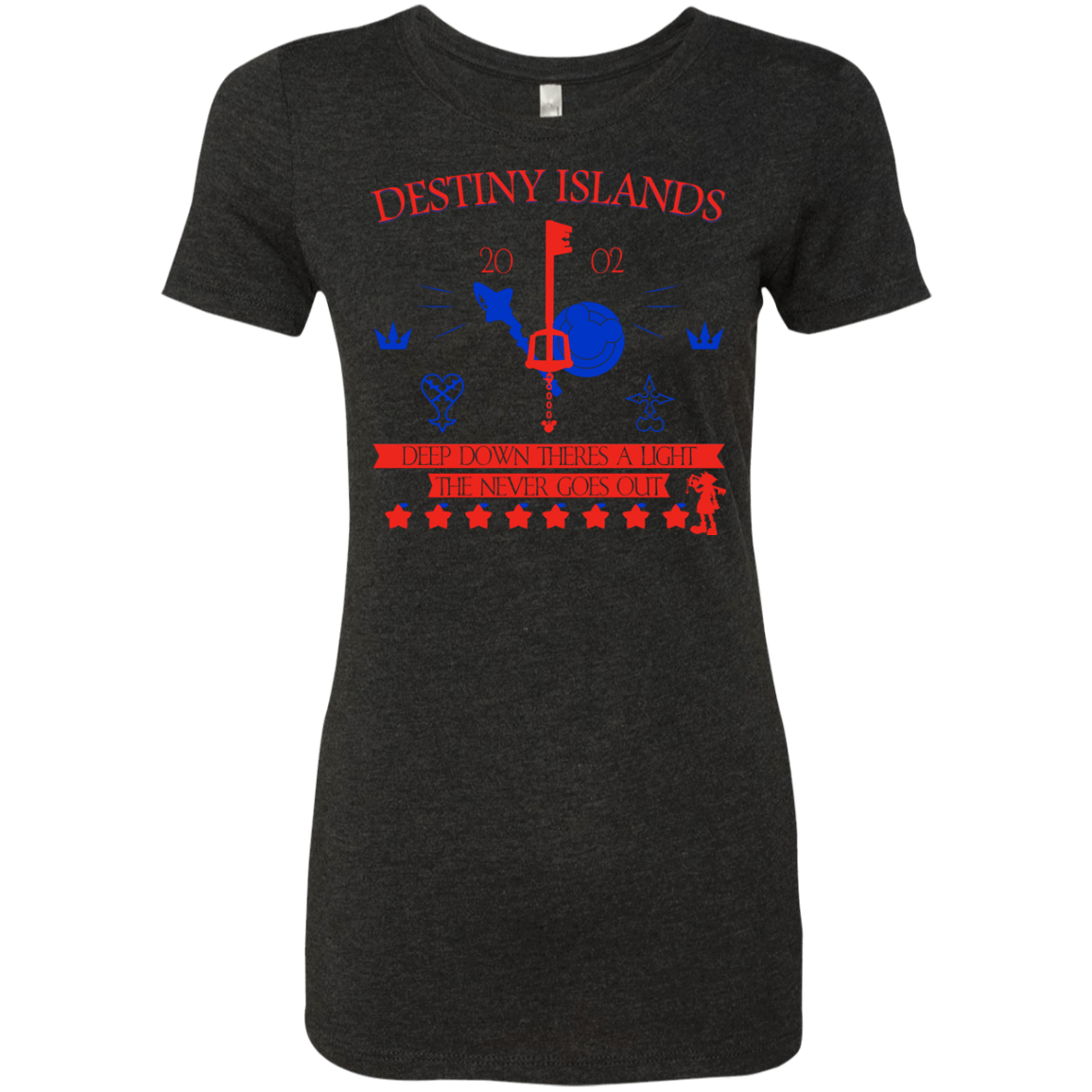T-Shirts Vintage Black / S Destiny Island Women's Triblend T-Shirt