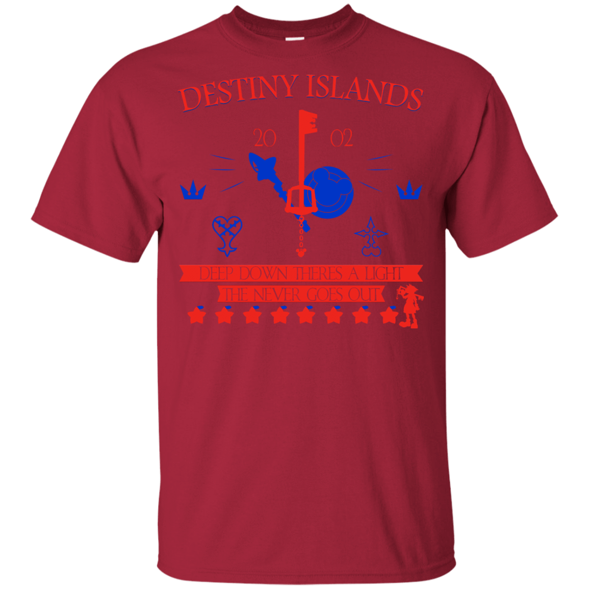 T-Shirts Cardinal / YXS Destiny Island Youth T-Shirt