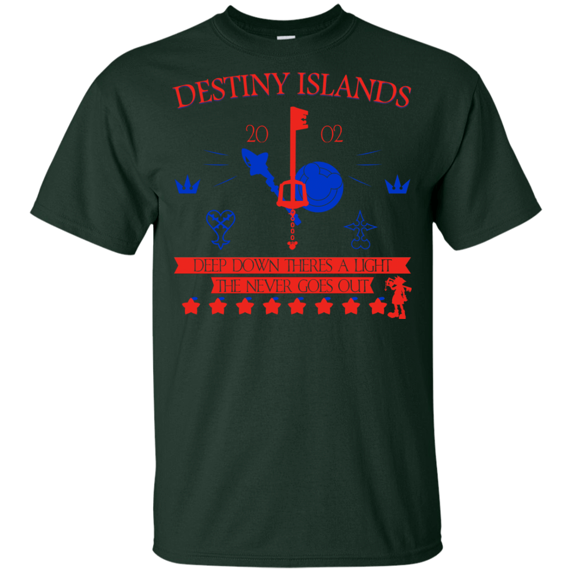 T-Shirts Forest / YXS Destiny Island Youth T-Shirt