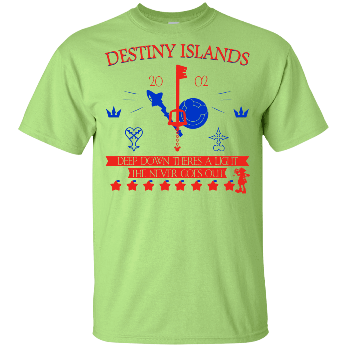 T-Shirts Mint Green / YXS Destiny Island Youth T-Shirt