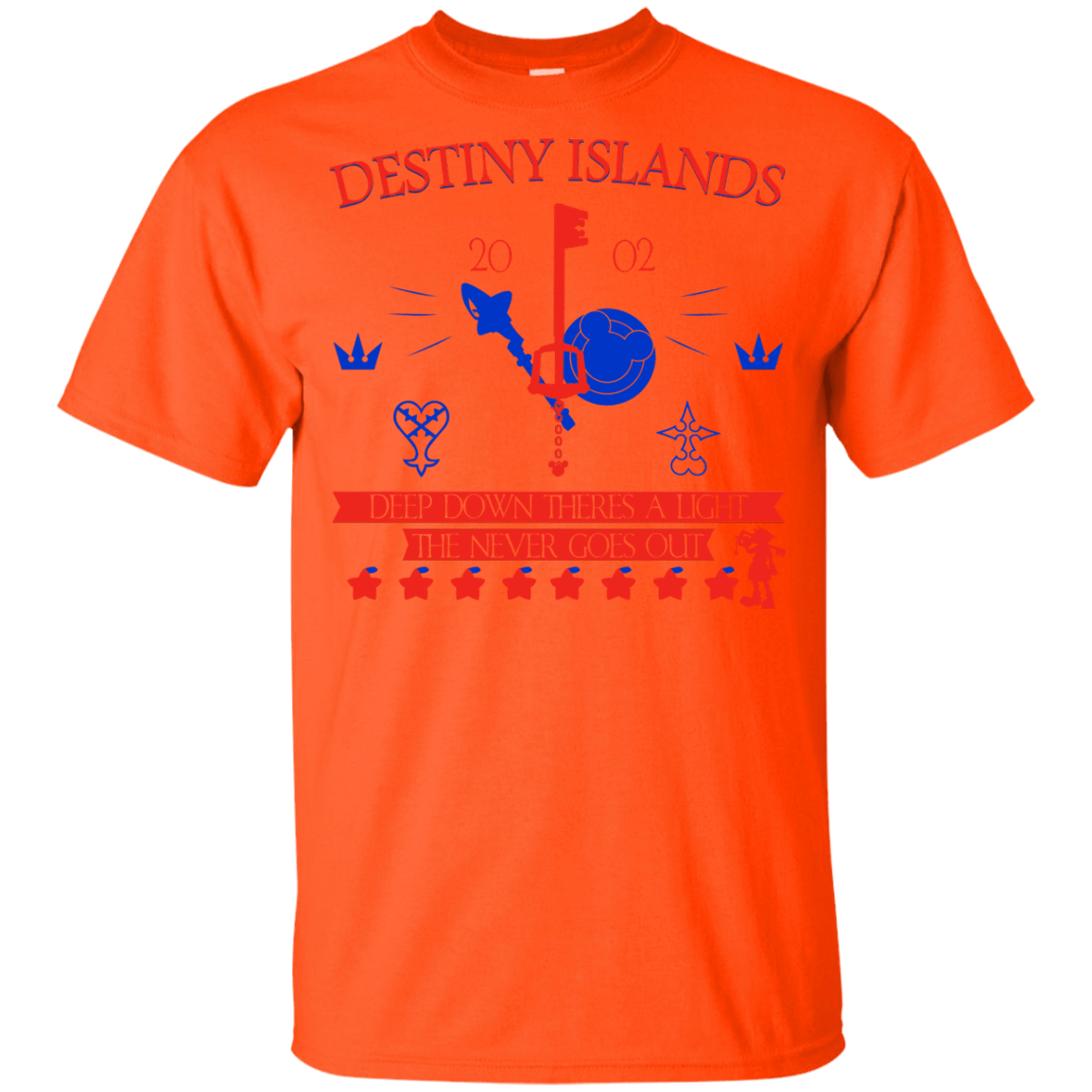 T-Shirts Orange / YXS Destiny Island Youth T-Shirt
