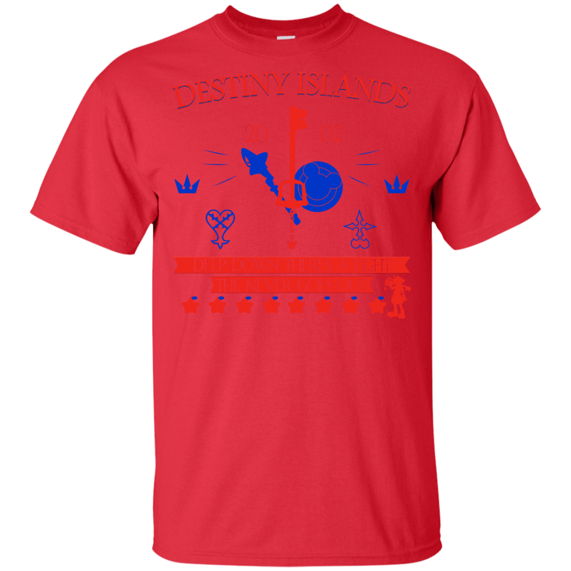 T-Shirts Red / YXS Destiny Island Youth T-Shirt