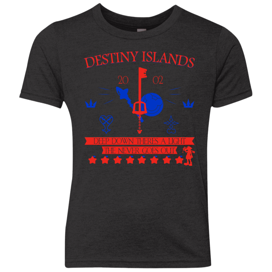 T-Shirts Vintage Black / YXS Destiny Island Youth Triblend T-Shirt
