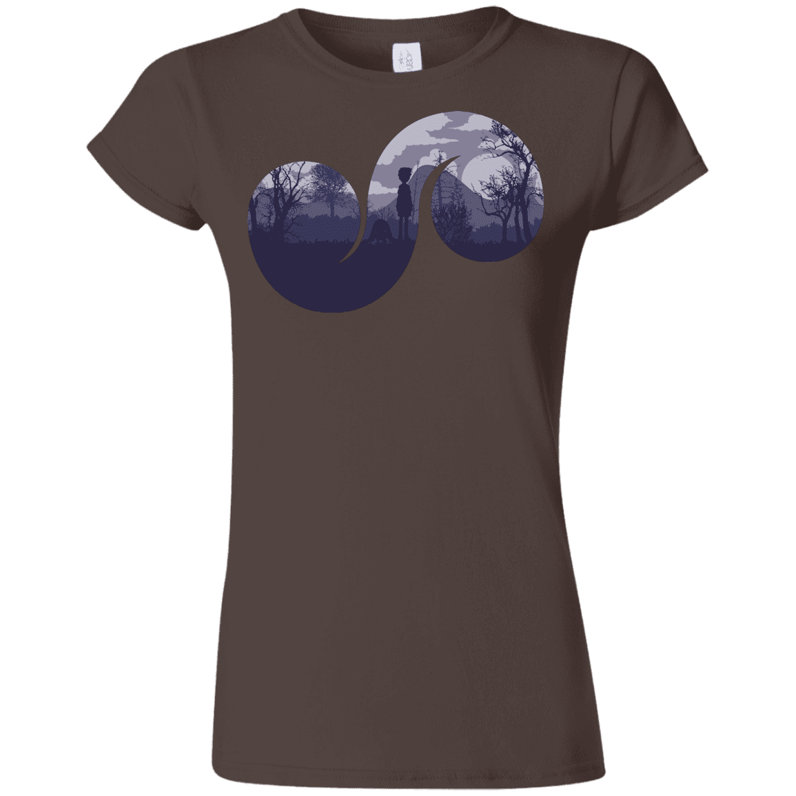 T-Shirts Dark Chocolate / S Destiny Junior Slimmer-Fit T-Shirt