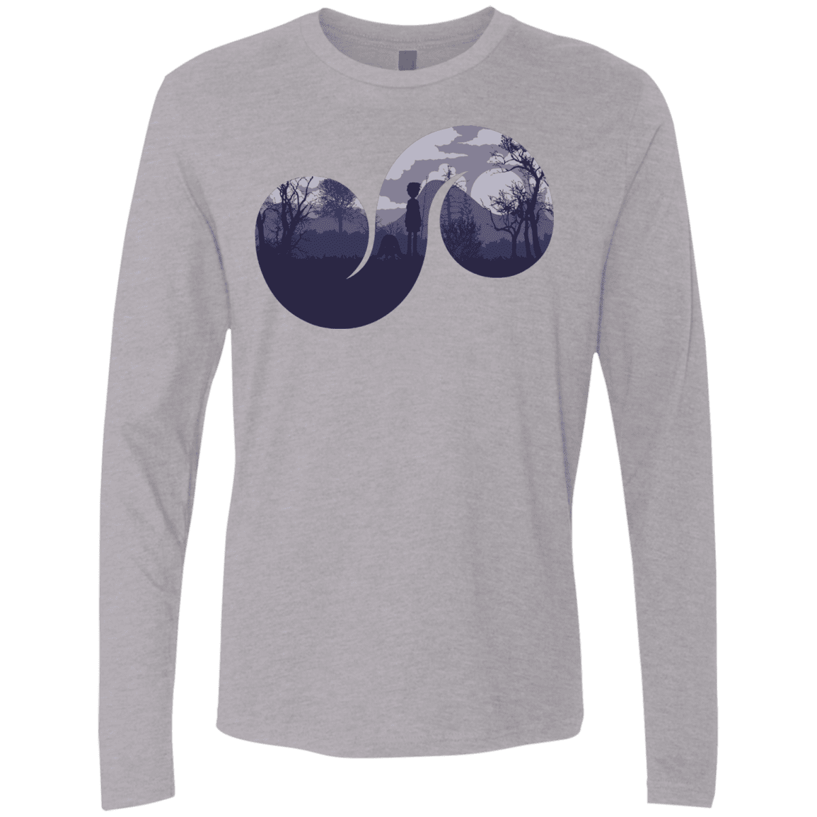T-Shirts Heather Grey / S Destiny Men's Premium Long Sleeve