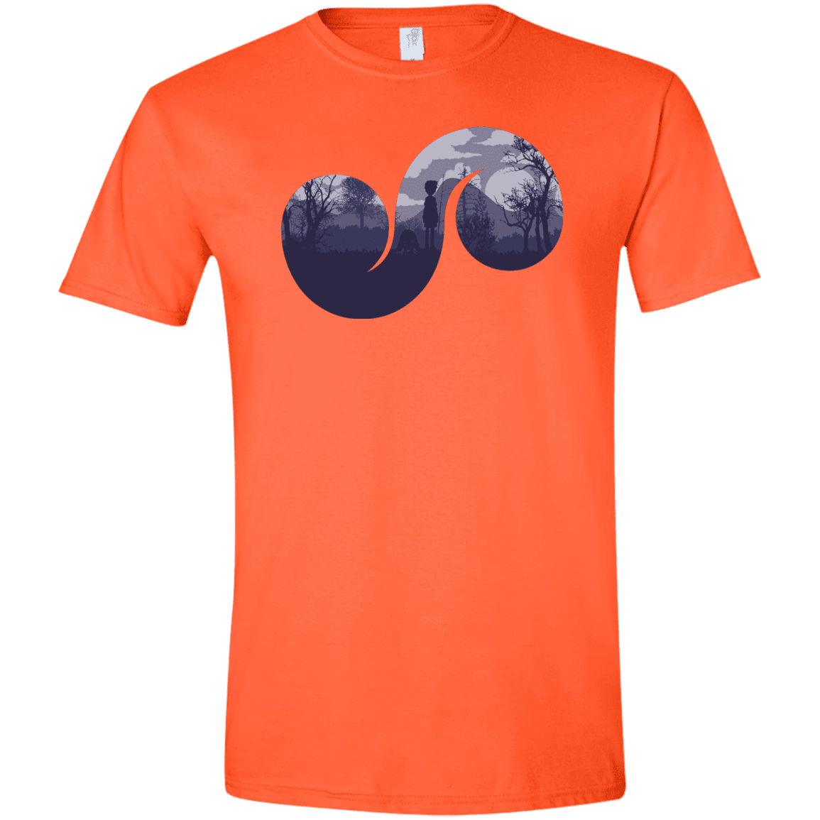 T-Shirts Orange / S Destiny Men's Semi-Fitted Softstyle