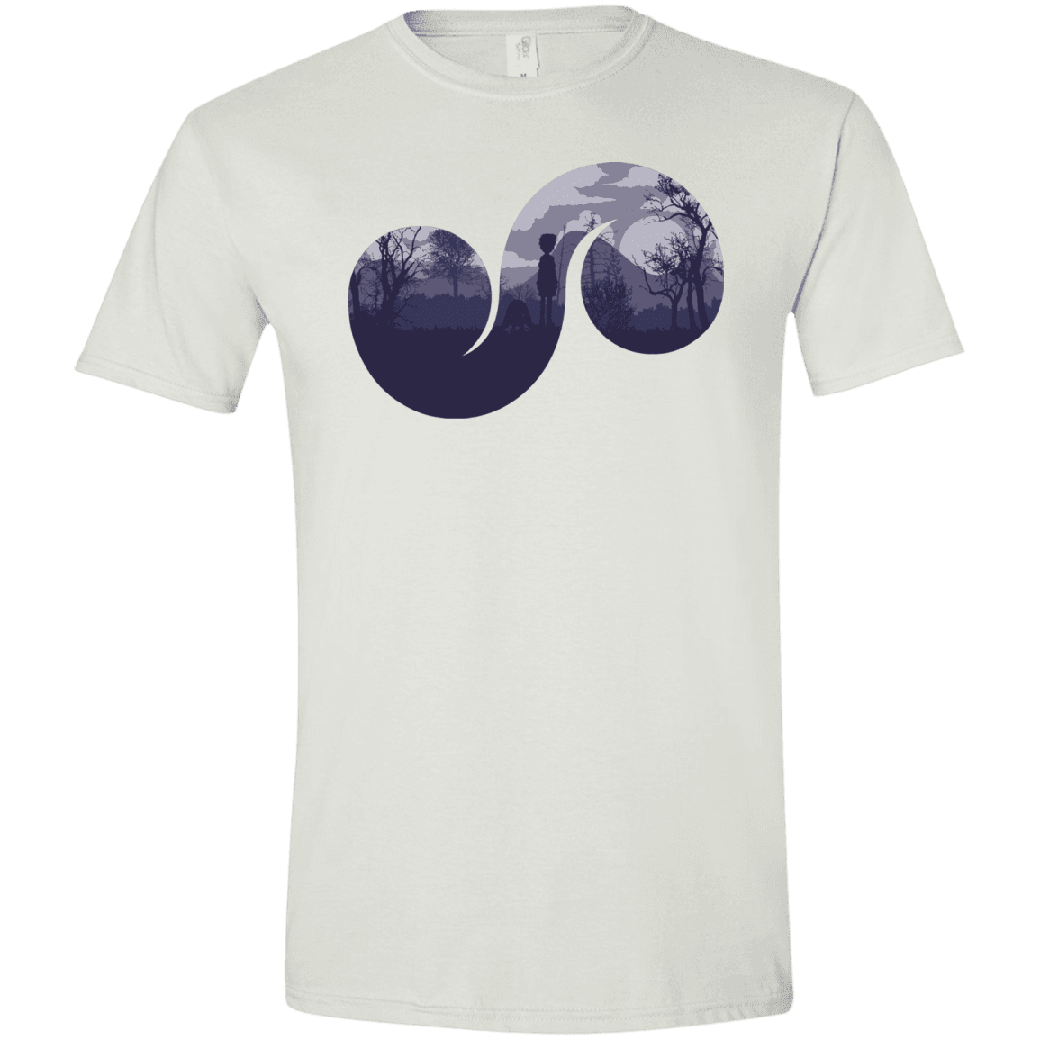 T-Shirts White / X-Small Destiny Men's Semi-Fitted Softstyle