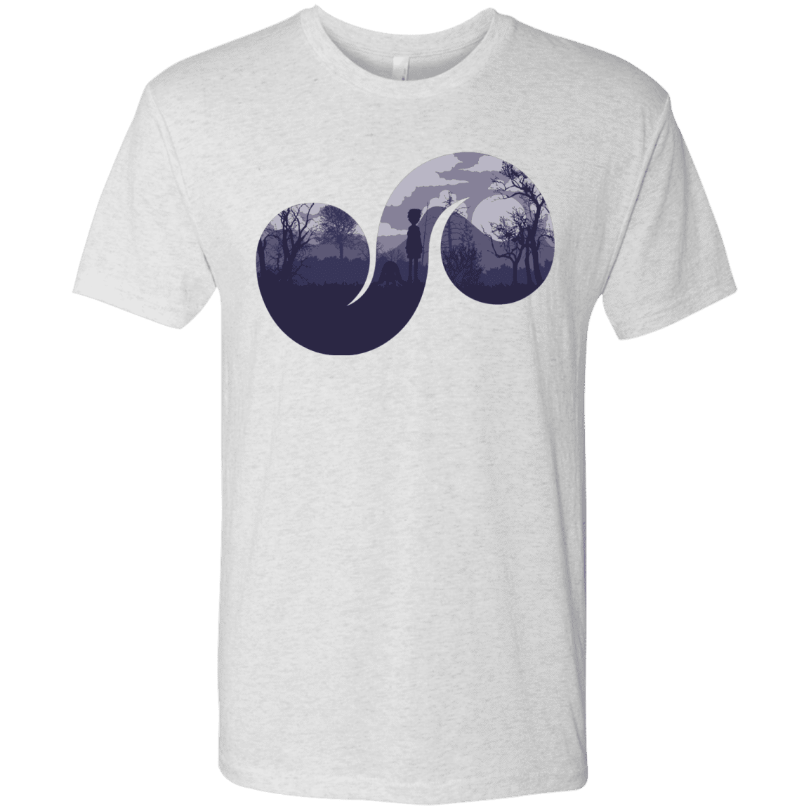 T-Shirts Heather White / S Destiny Men's Triblend T-Shirt