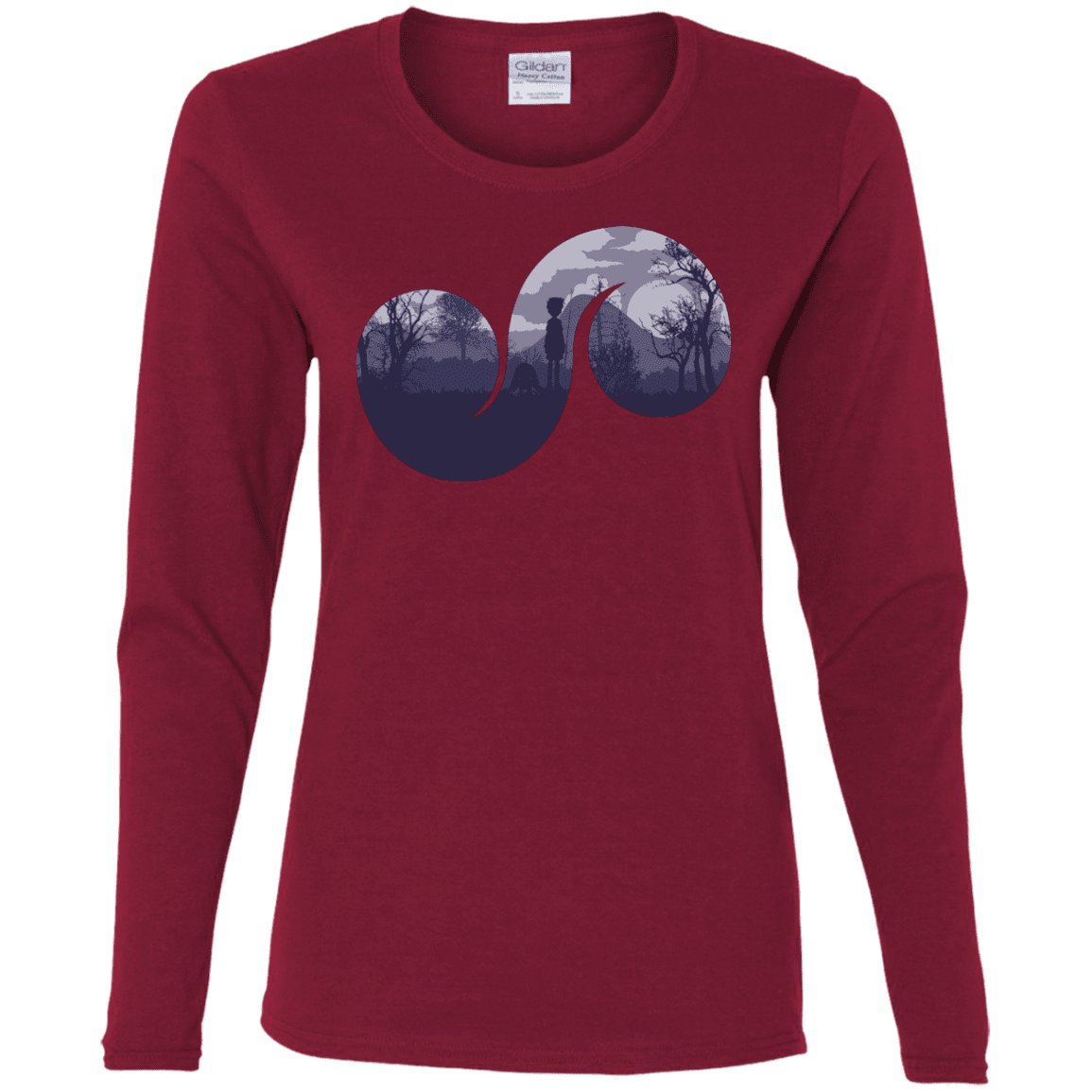 T-Shirts Cardinal / S Destiny Women's Long Sleeve T-Shirt