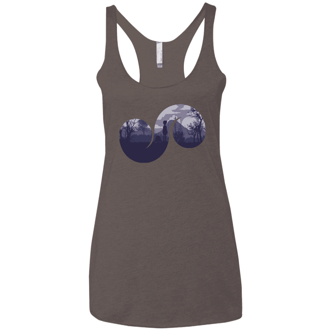 T-Shirts Macchiato / X-Small Destiny Women's Triblend Racerback Tank